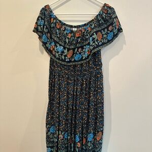 Floral Off-Shoulder Dress